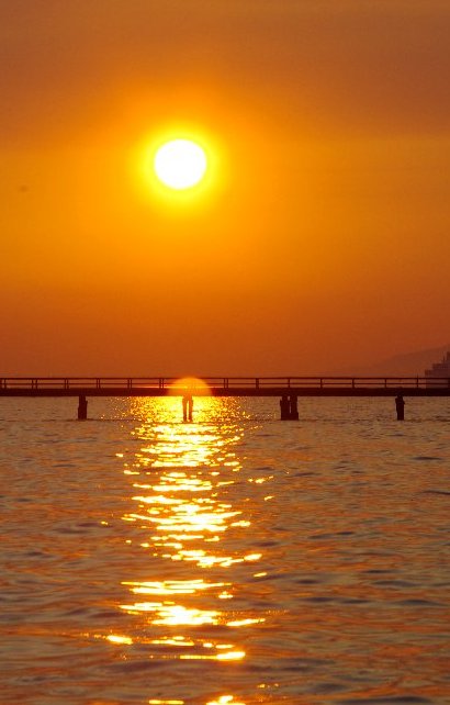 Kitsilano Beach Sunset, Vancouver, BC